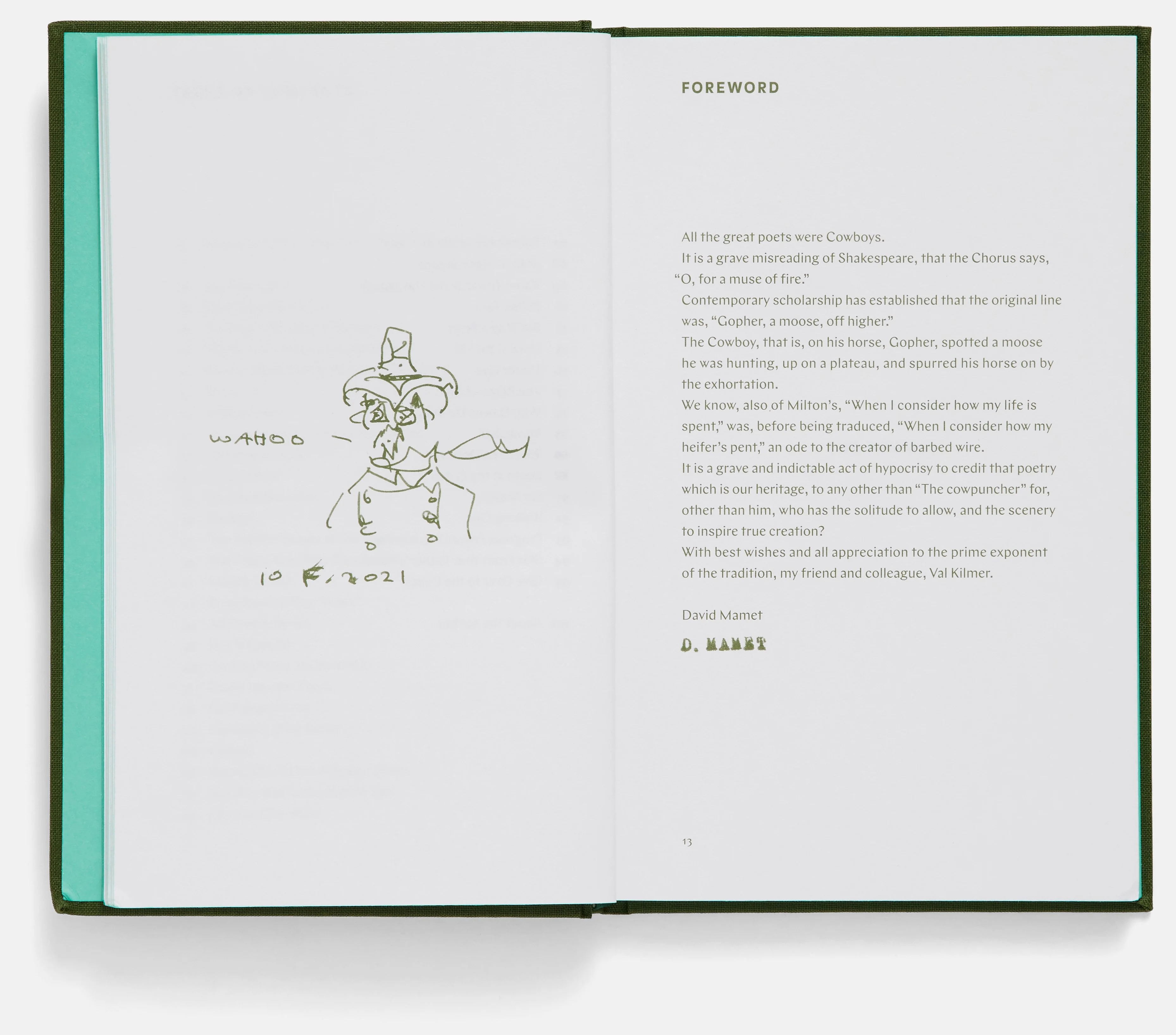 Cowboy Poet Outlaw Madman: Selected Poems by Val Kilmer - Image 2