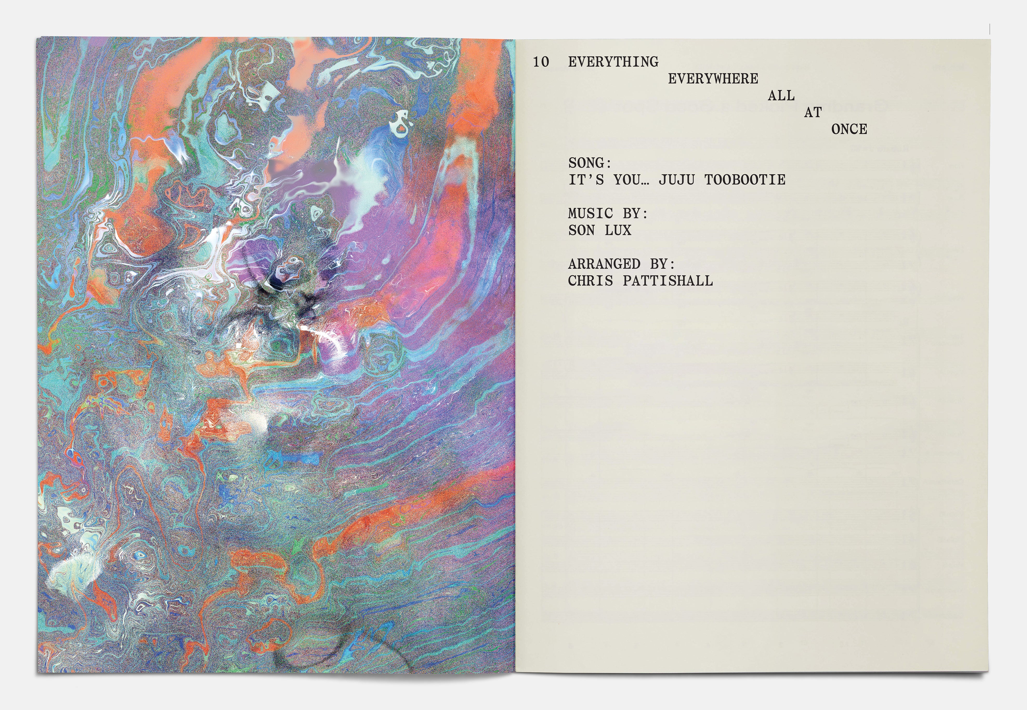 Everything Everywhere All at Once Song Reader - Image 7