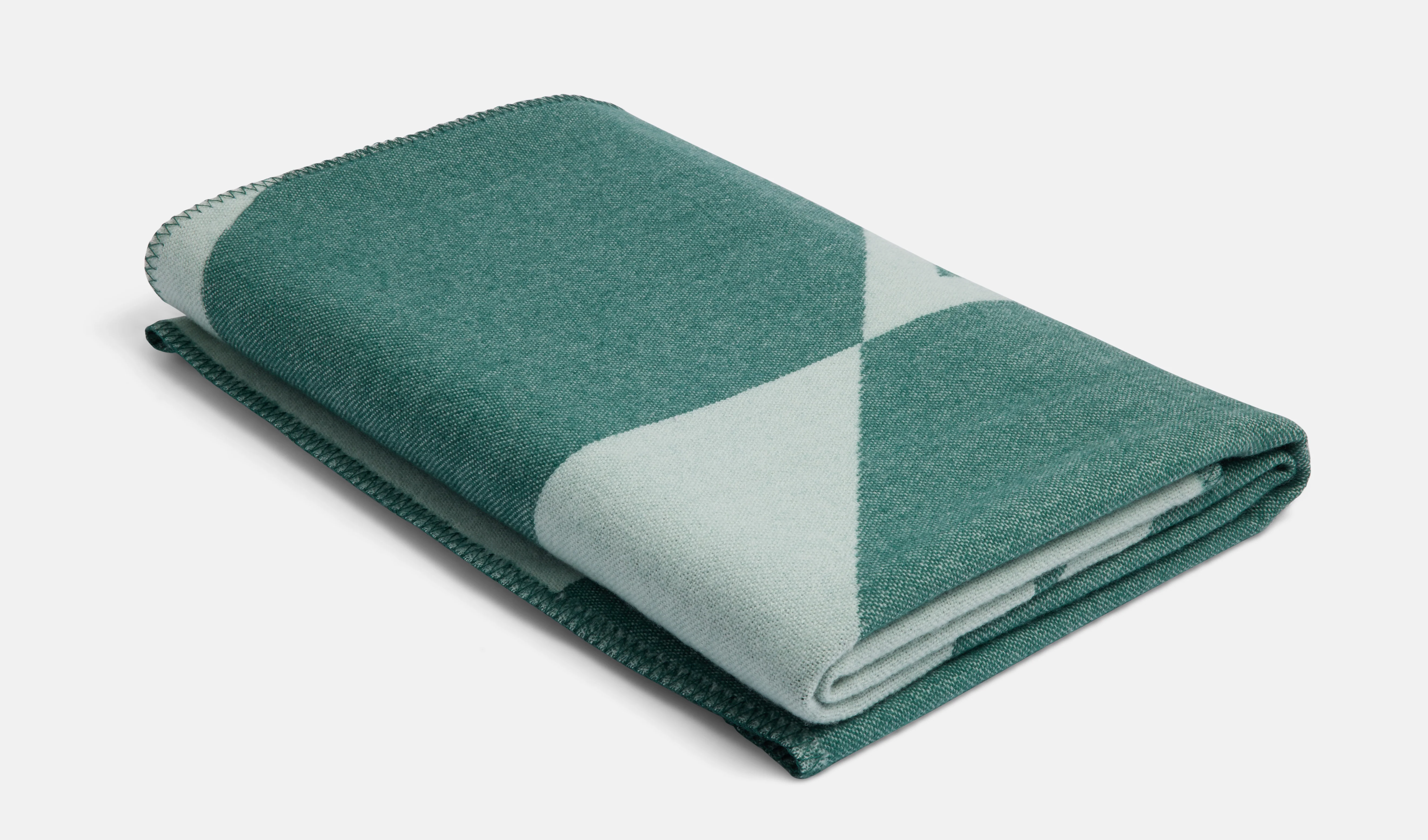 Green Logo Scramble Blanket - Image 2