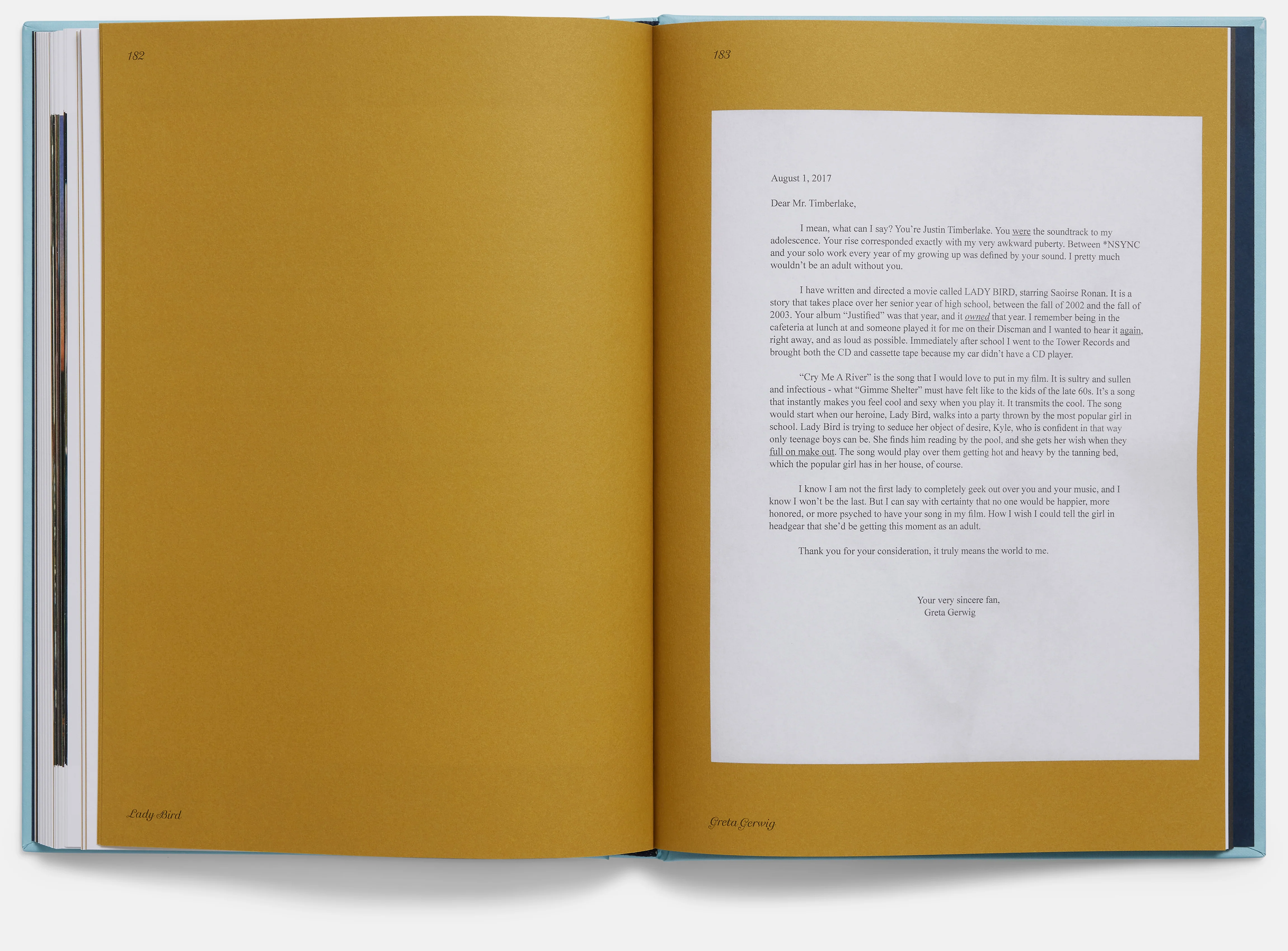 Lady Bird Screenplay Book - Image 5