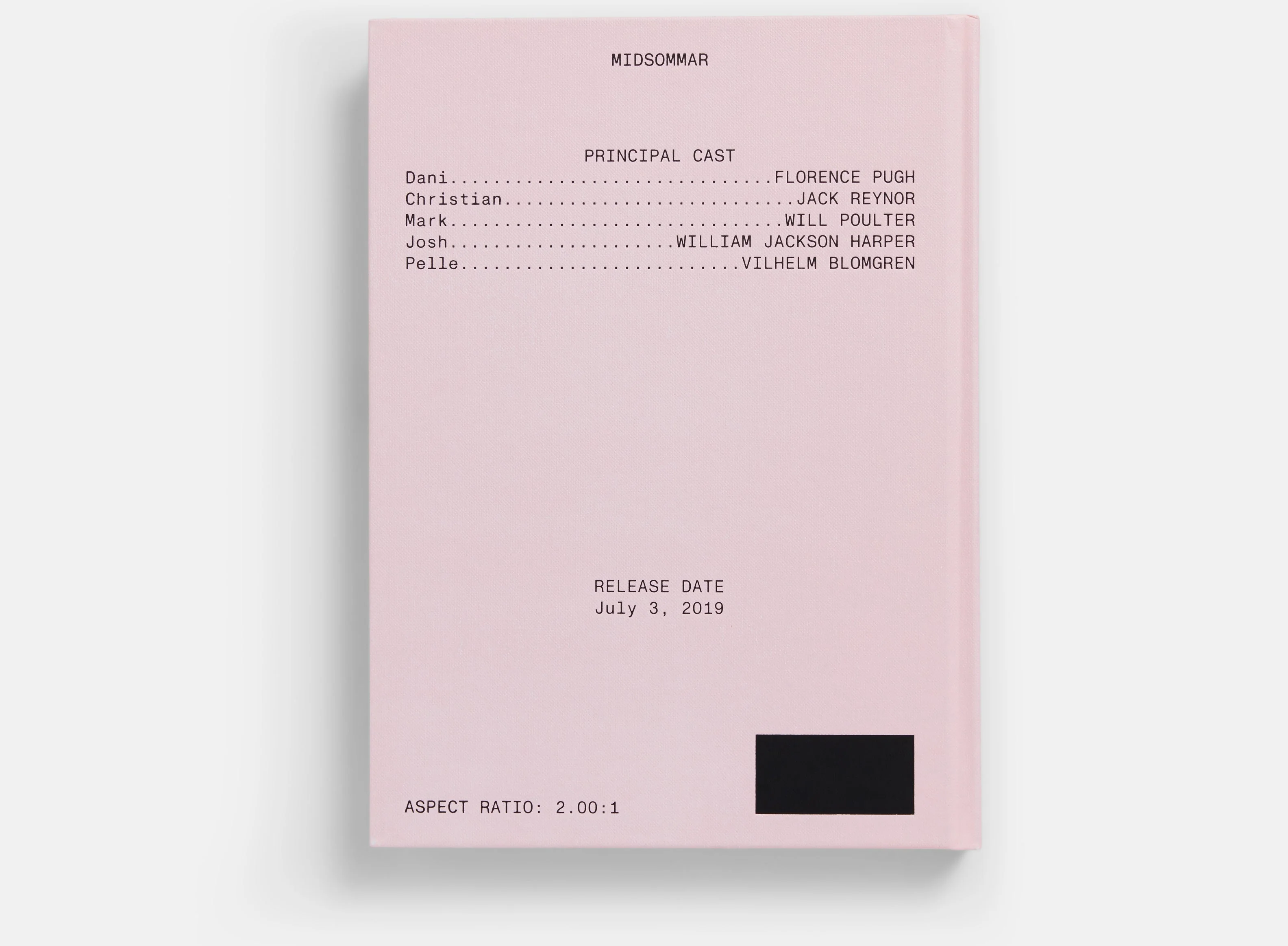 Midsommar Screenplay Book - Image 7