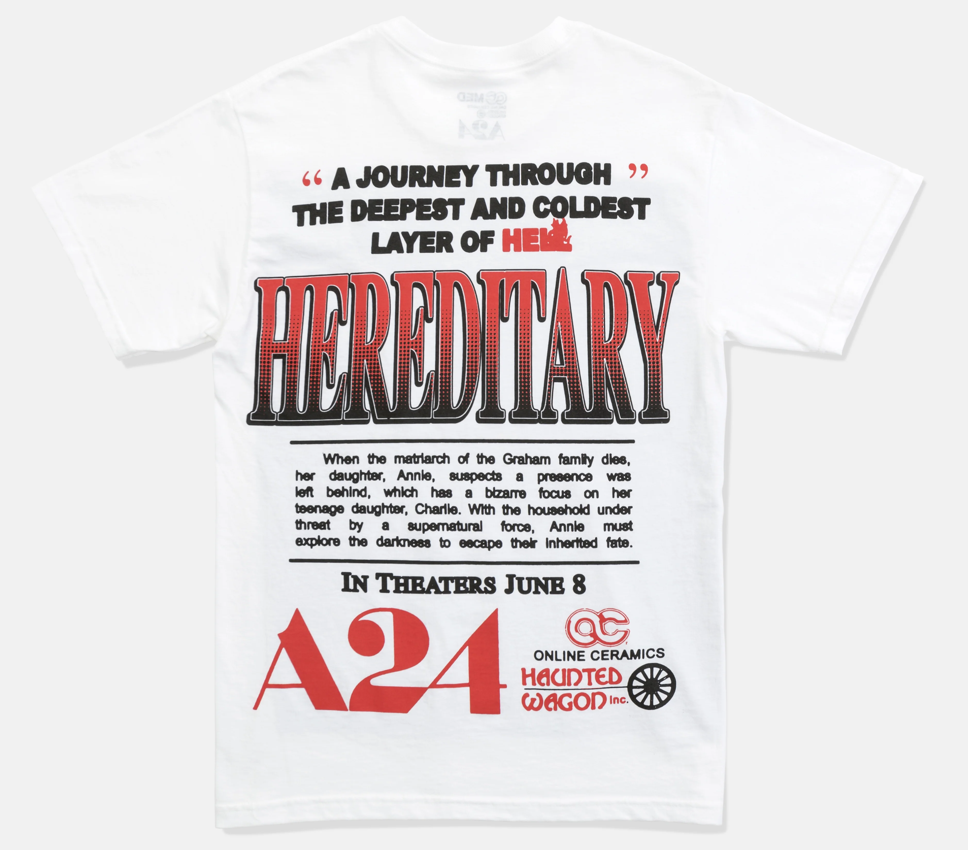 Online Ceramics x Hereditary Treehouse Tee - Image 2