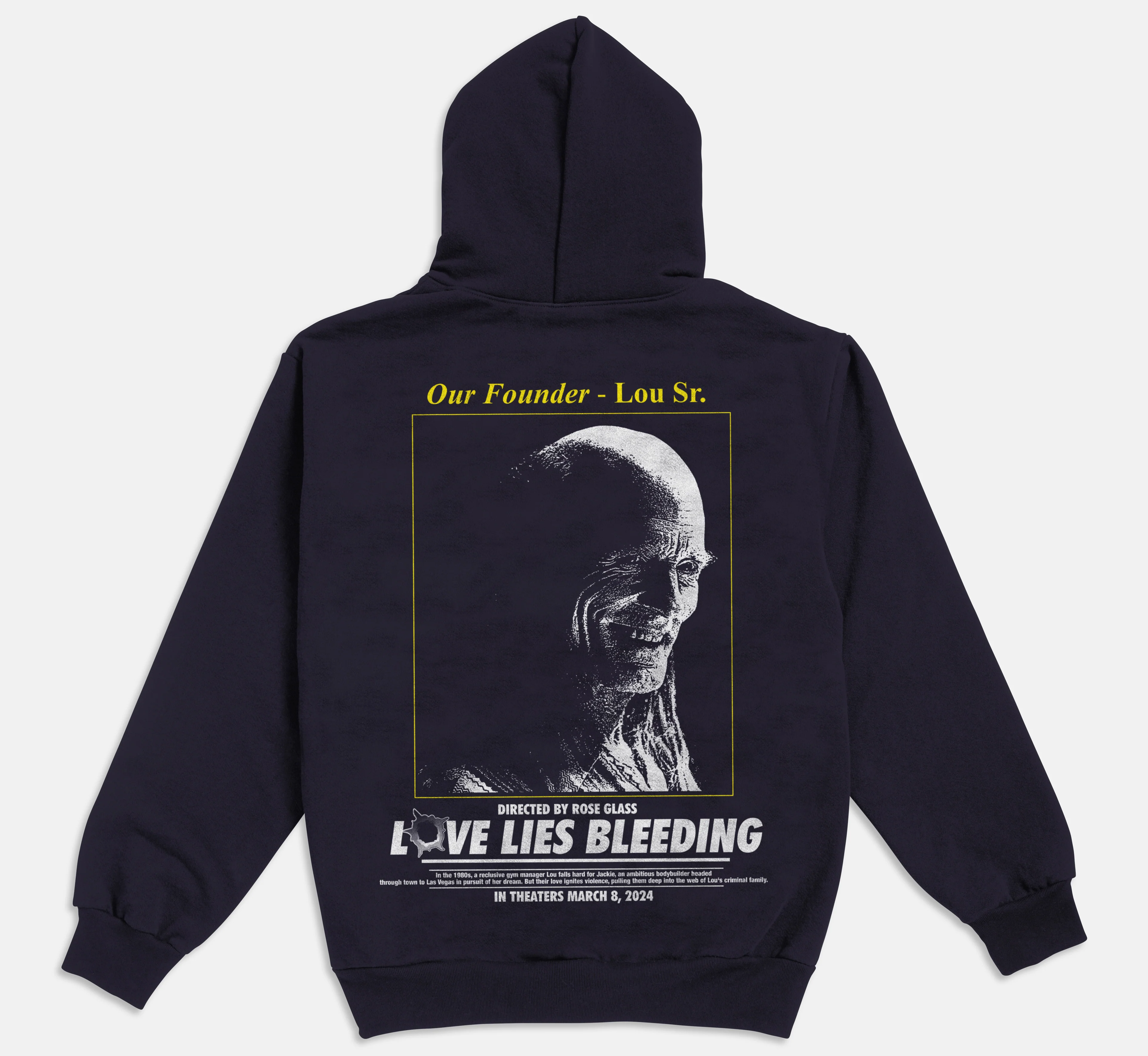 Online Ceramics x Love Lies Bleeding Train At Your Own Risk Hoodie - Image 2