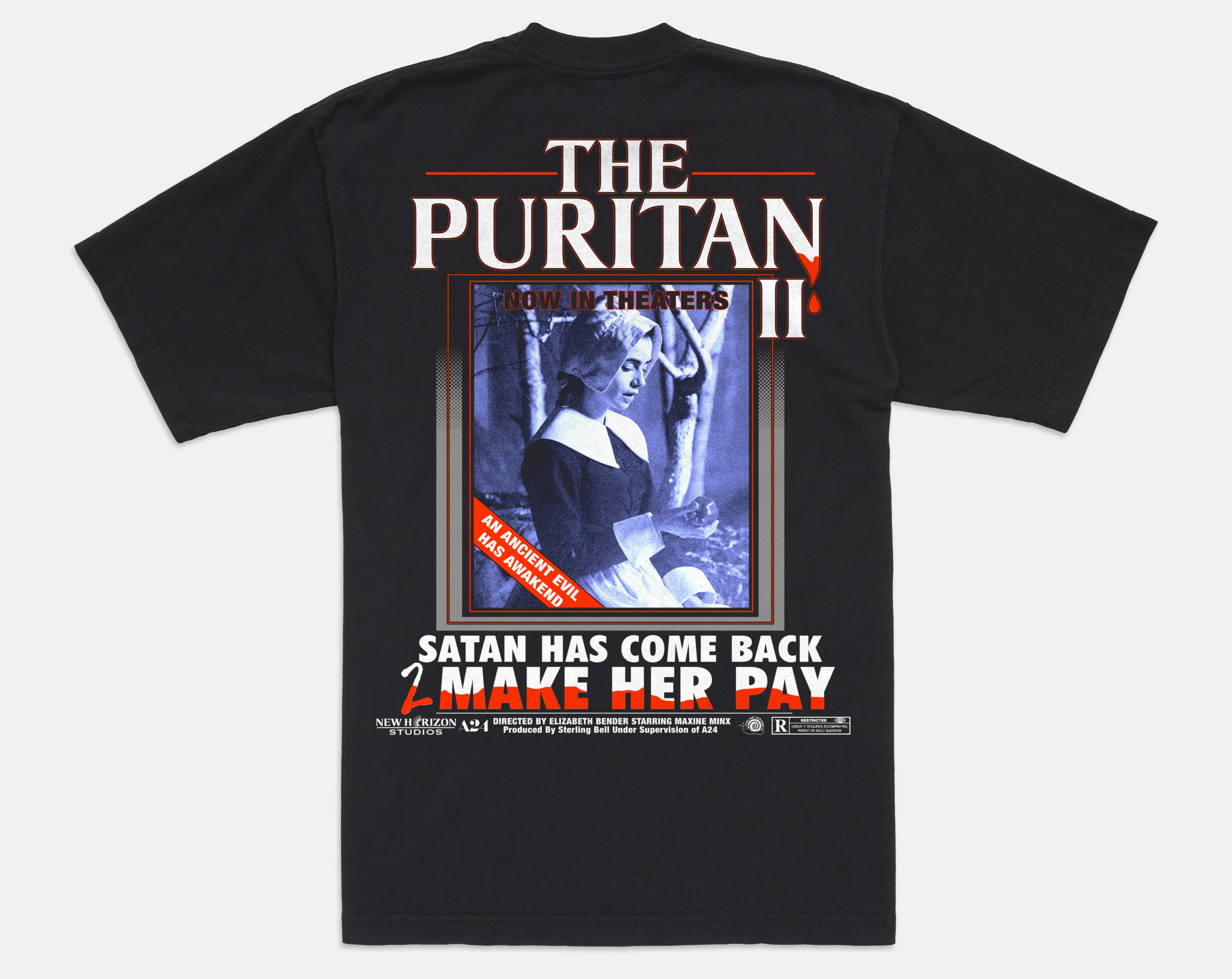 Online Ceramics x MaXXXine The Puritan II Tee - Image 2