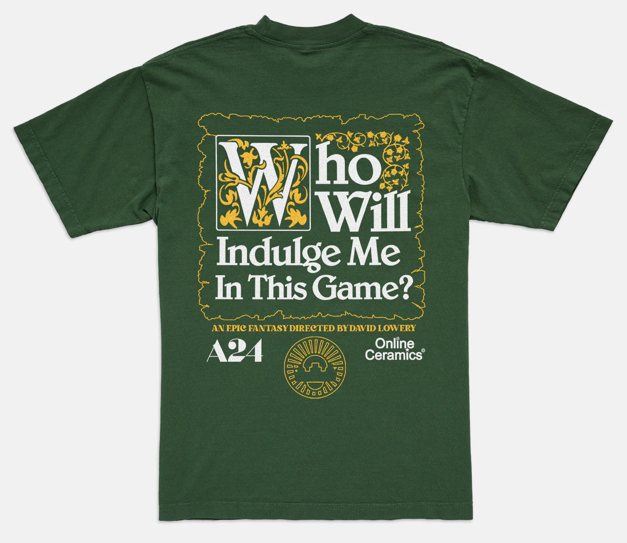 Online Ceramics x The Green Knight Quest Tee - Image 2