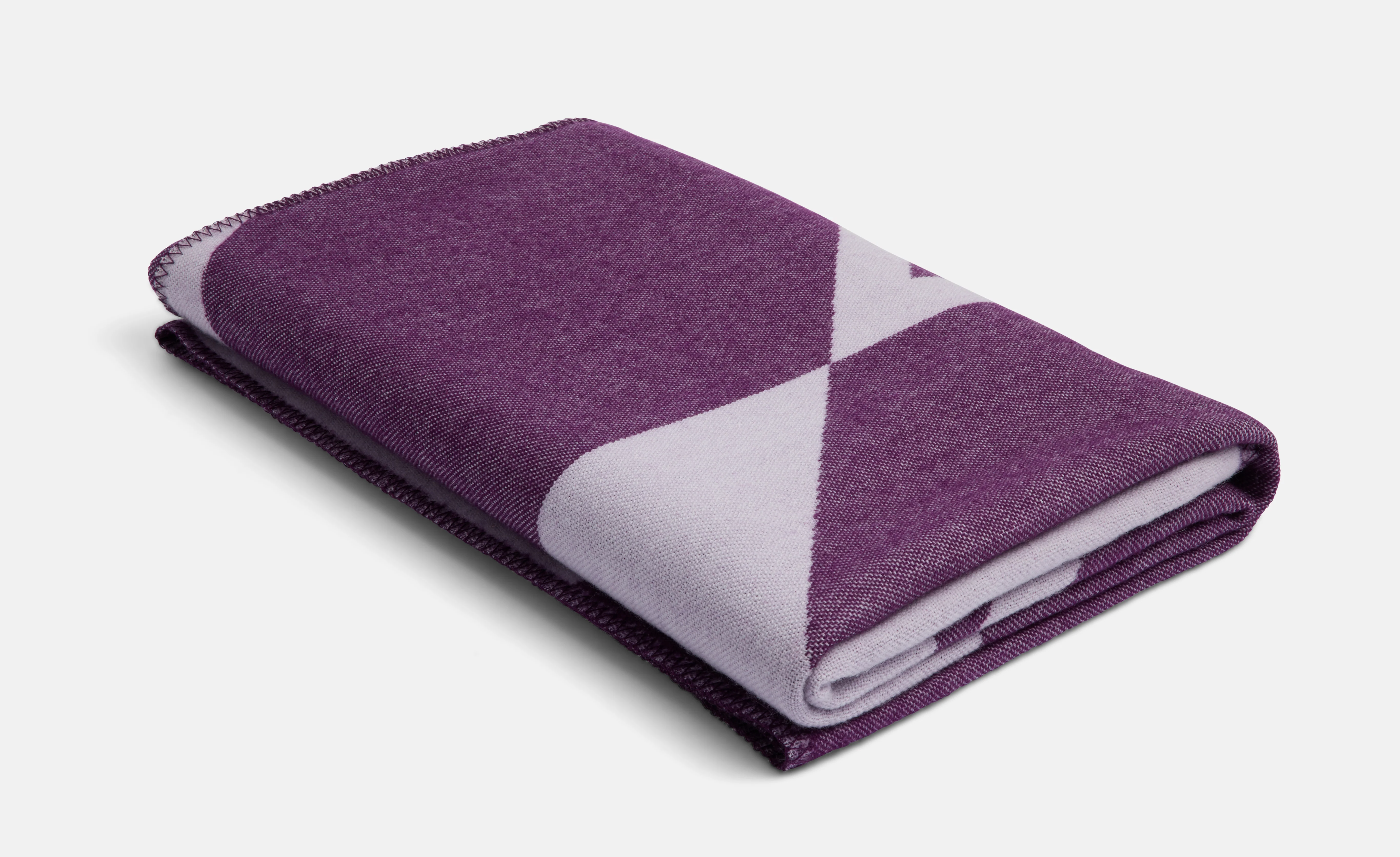 Purple Logo Scramble Blanket - Image 2