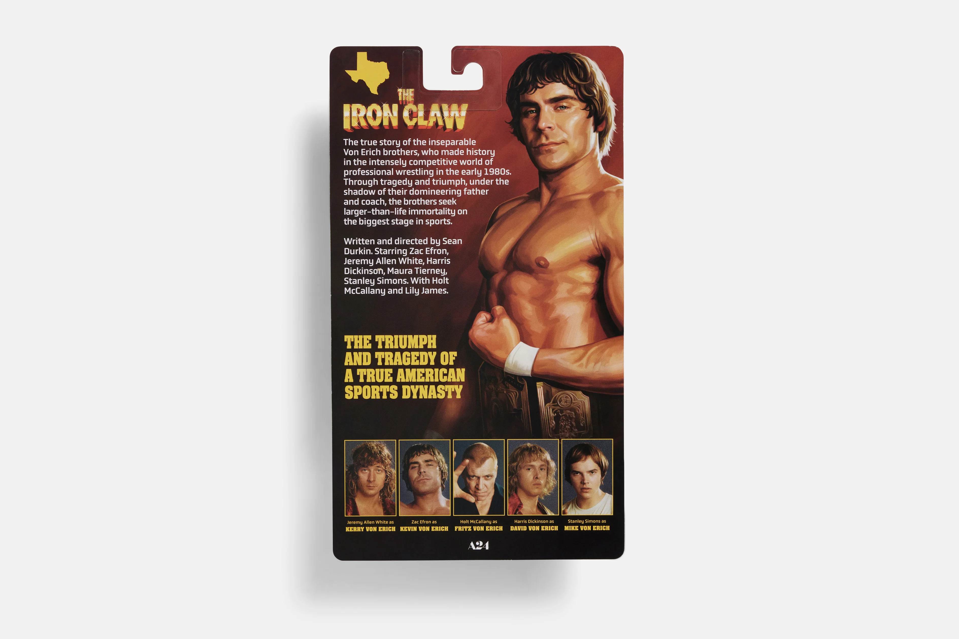 The Iron Claw Kevin Von Erich Action Figure - Image 5
