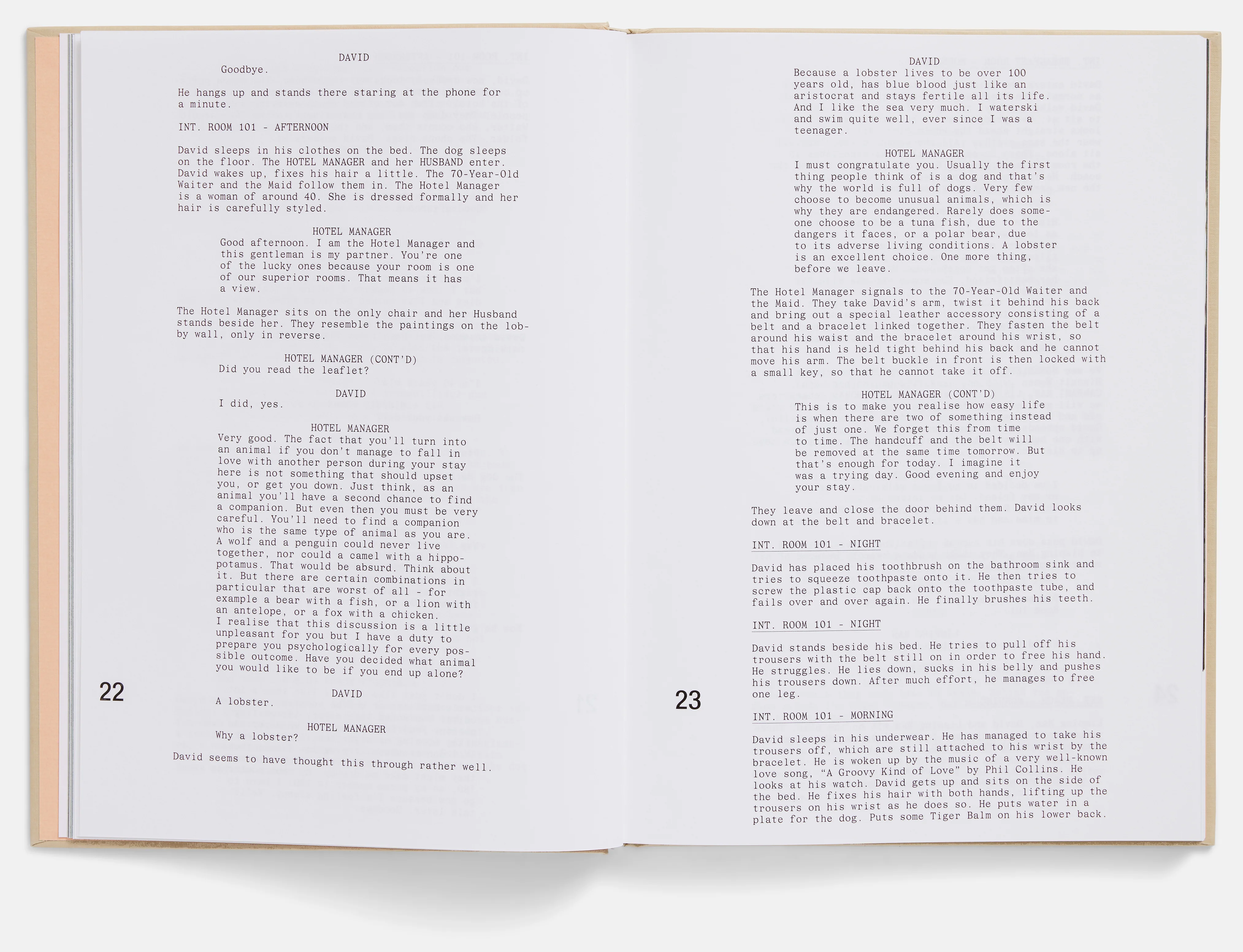 The Lobster Screenplay Book - Image 3