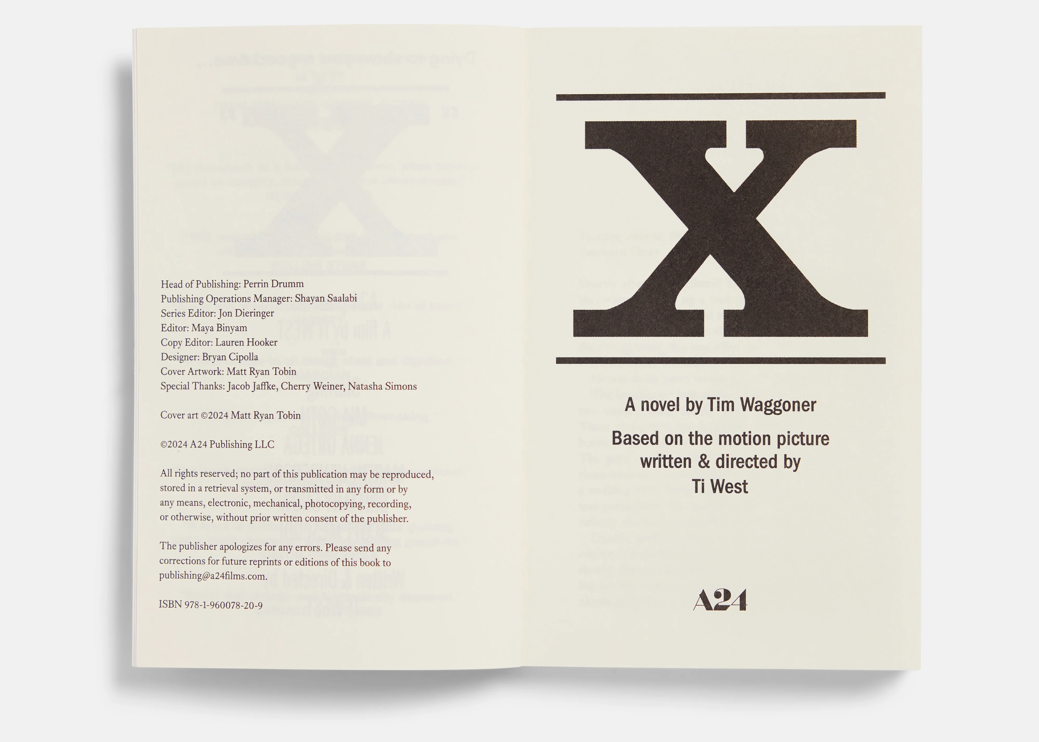 X: The Novel - Image 2